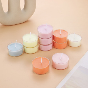 Wholesale Aromatherapy Candles, Colorfulful Round Jewelry, Photography Props, Romantic Candlelight Dinner Decorations, High Temperature Plastic