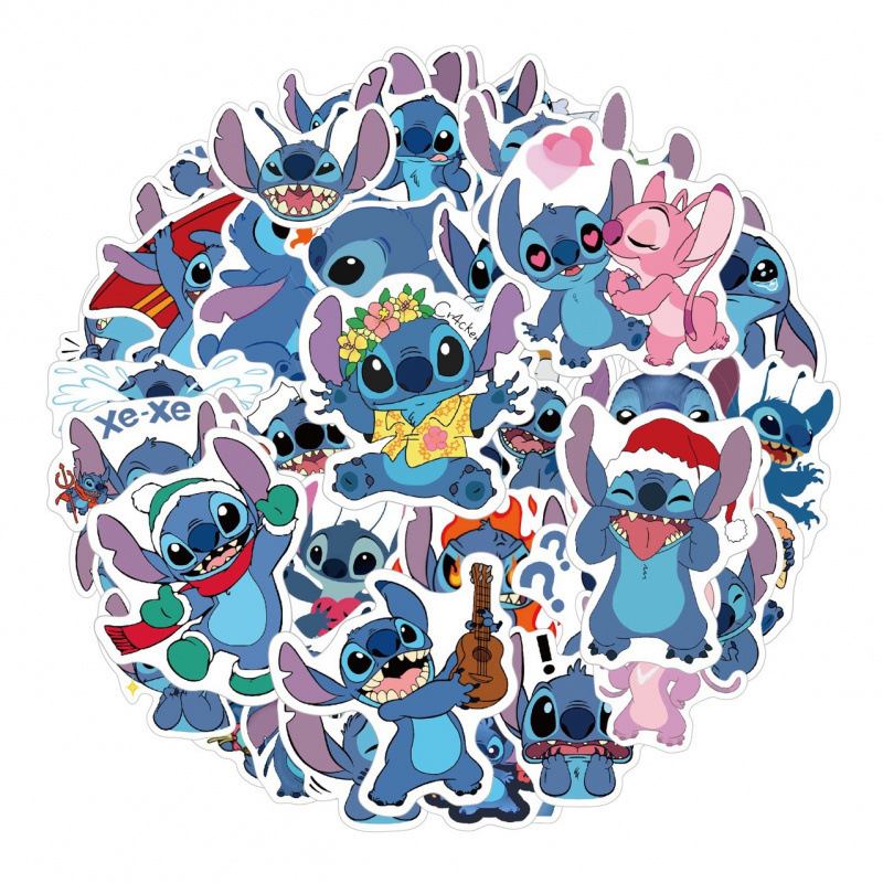 50 Pieces of Sci-Fi Movie Lilo & Stitch Cartoon Graffiti Stickers for Phone and Computer Decoration 50 Pieces of Sci-Fi Movie Lilo & Stitch Cartoon Graffiti Stickers for Phone and Computer Decoration