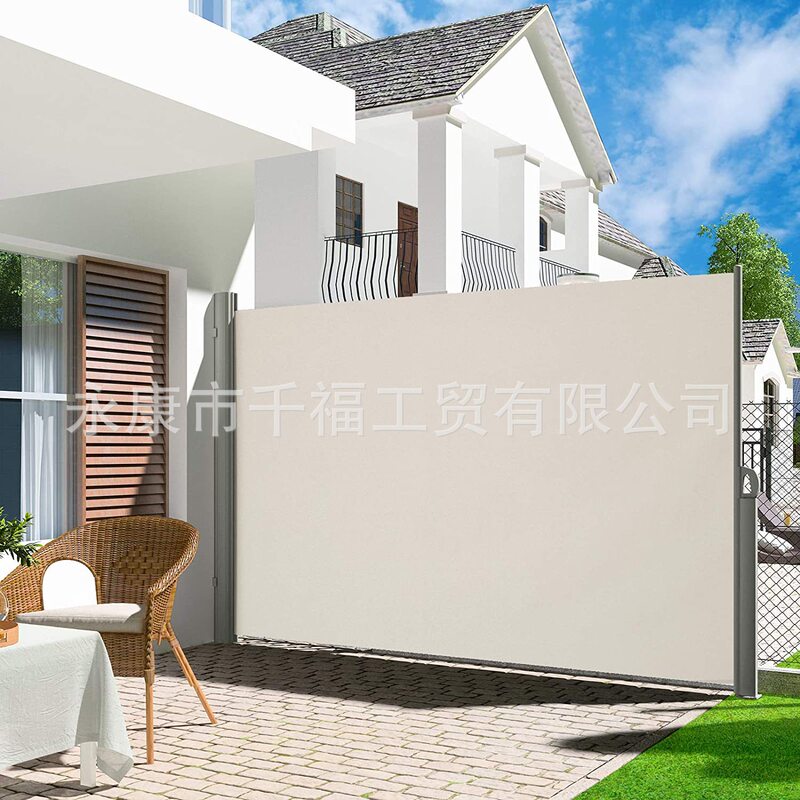 Factory Wholesale All Aluminum Screen Telescopic Awning Windshield Sunshade Side Pull Curtain Factory Wholesale All Aluminum Screen Telescopic Awning Windshield Sunshade Side Pull Curtain