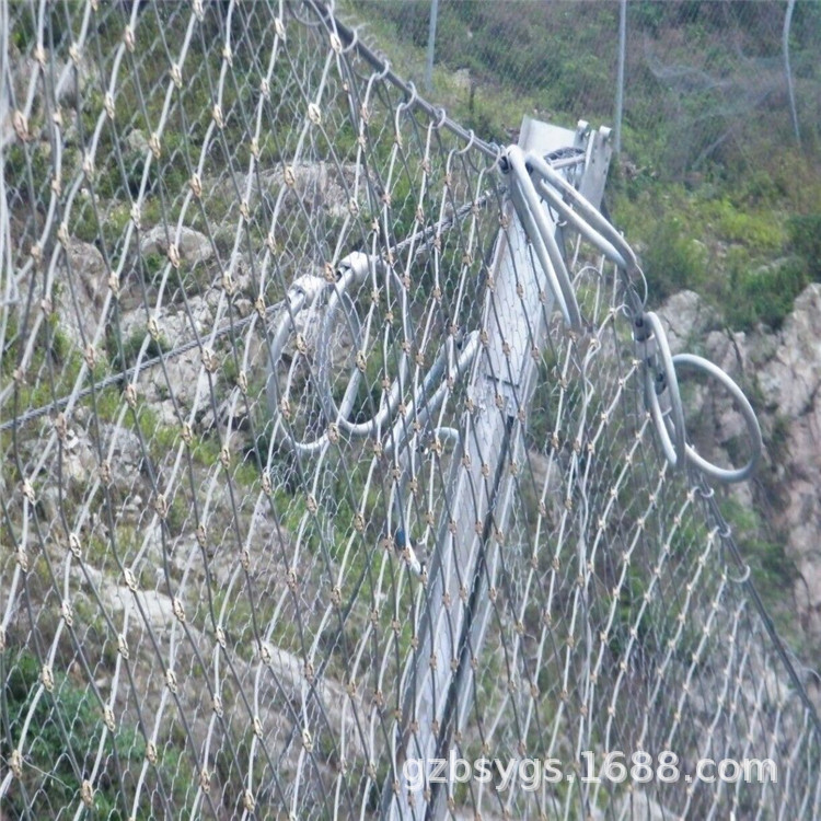 遵义边坡落石防护网 被动防护网 防护网实体厂家