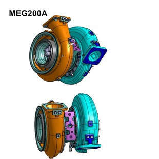 Garrett盖瑞特增压器MEG200 ABB增压器 TPS52 A135 A140 船机专用-阿里巴巴