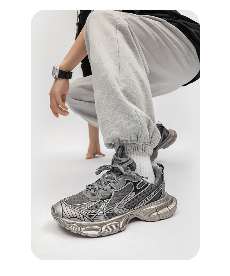 Spring New Trendy All Match Men S Shoes Paris Couple Style Daddy Shoes Simple Casual Women S Shoes One Drop_voghion.com