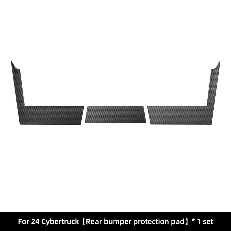 Modelə uyğun ayaqaltı, Tesla Mats for - 2024-tesla-cybertruck-rear-bumper-protection-pad