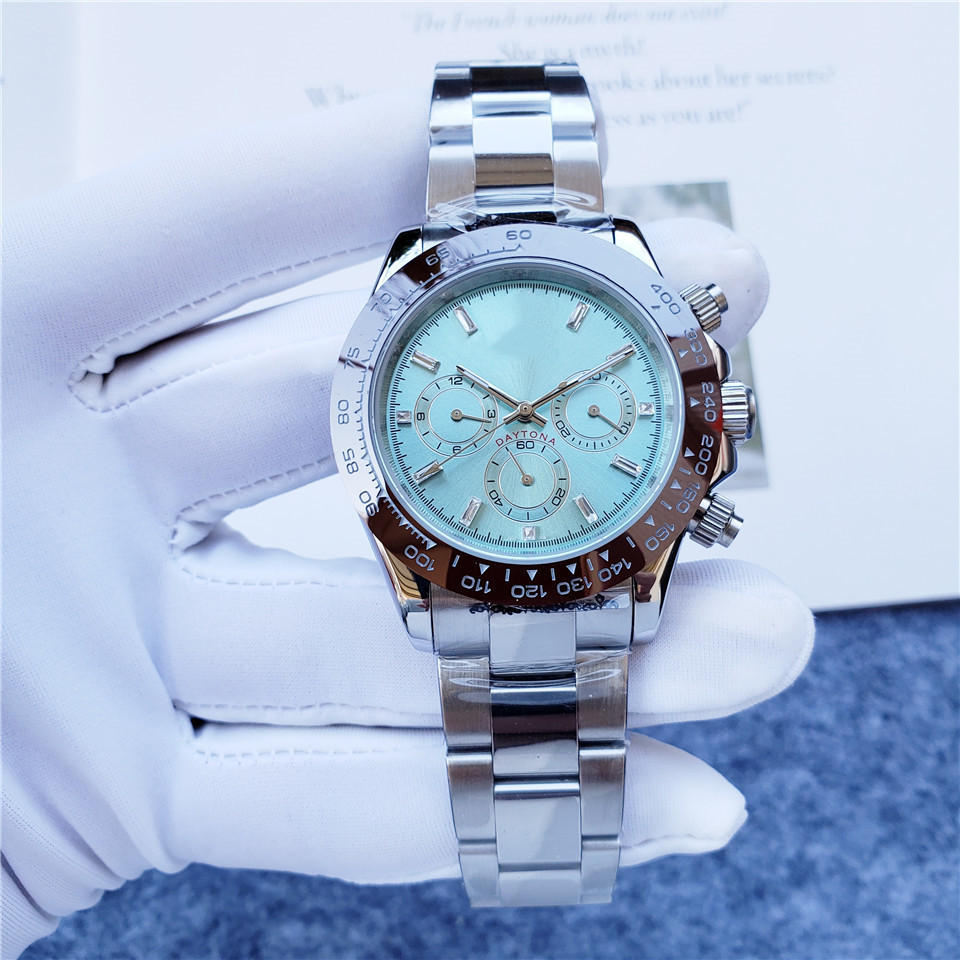 Daytona Brand Luxury Brand 40MM Business Men's Boutique 904l Automatic Mechanical Waterproof Watch Wholesale