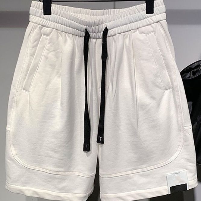 Extra Large Size 150kg Drawstring Shorts Unisex Summer Sports Mid-Length Pants Trendy Brand Loose American Casual Five-Point Pants 5