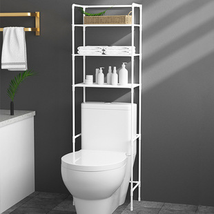 Toilet storage rack floor toilet storage rack bathroom storage rack punch-free toilet rack