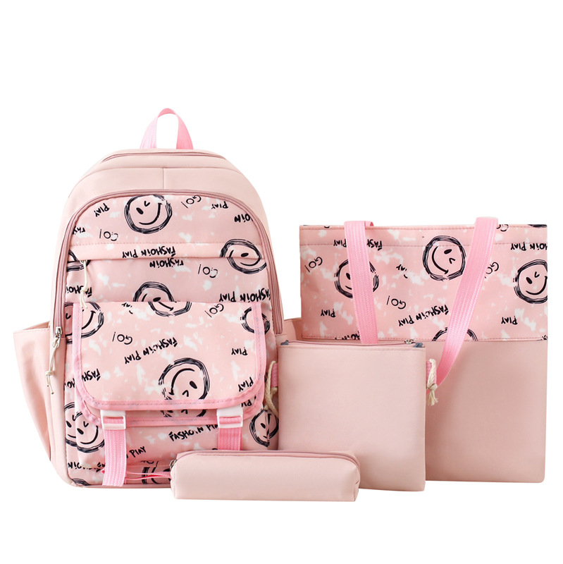 Çocuk Sırt Çantaları Günlük Graffiti Çizgi Roman Okul Çantası Ortaokul Öğrencileri, Üniversite Öğrencileri, Trend Marka Sırt Çantası, Moda Trend Sırt Çantası_voghion.com