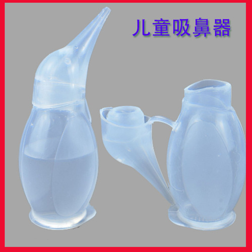 Cross-border silicone penguin nasal aspirator for babies to suck boogers and snot, newborn babies and children's boogers cleaner
