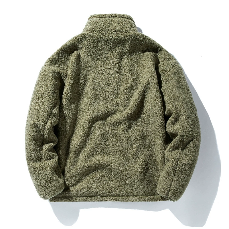 Velvet demi-season jacket, sweatshirt, keep warm cardigan with zipper