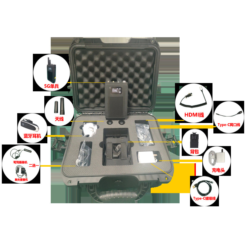 M71Hv5G单兵图传设备 HDMI无人机图传设备 5G便携式手持终端