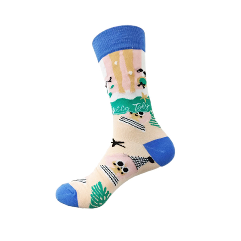 45g Weight Socks Classification Socks Lingerie Type Cotton (more than 50%) Fabric Type A Pair Quantity Casual, Daily Occasion Color Block Pattern All Seasons Season Unisex Gender Cute Style A Pair Cute Unisex Color Block Cotton (more Than 50%) Ankle Socks 18