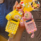 Оригинальный мультяшный креативный брелок, школьный рюкзак, подвеска, ключи от машины