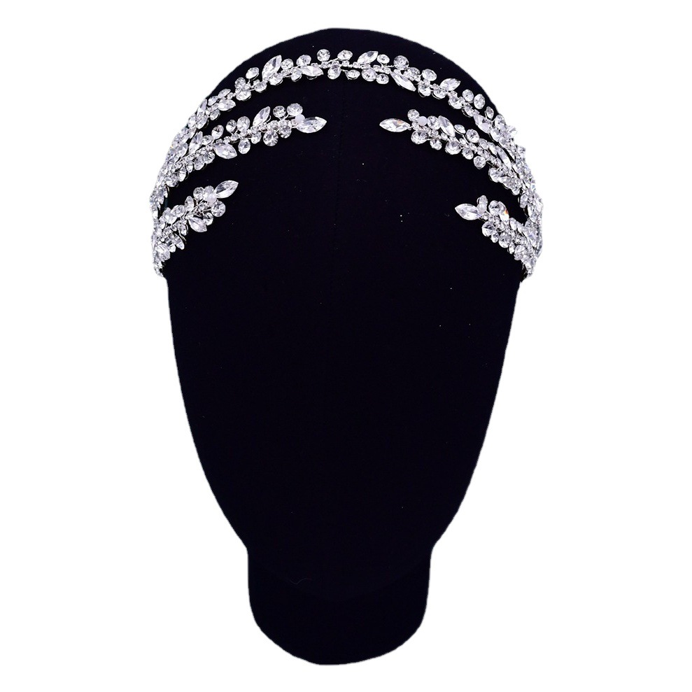 Youlapan nueva Europa y América retro tocado de lujo stage performance modelado diadema rhinestone accesorios para el cabello HP496