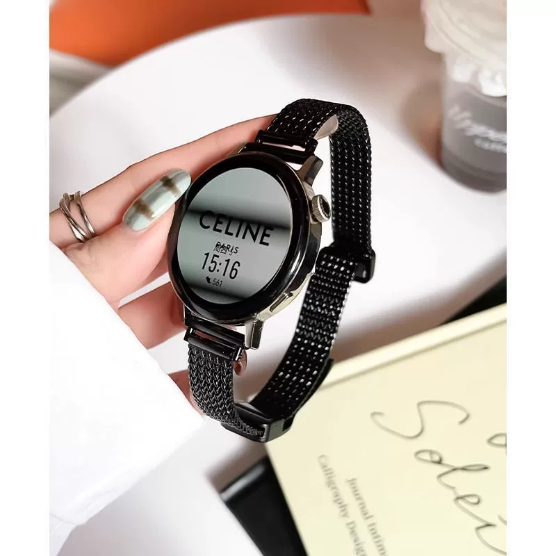 Подходящие для Huami amazfit Mi watch youth version металлический тонкий хлеб ушной магнитный ремешок Huami 1/2GTR2