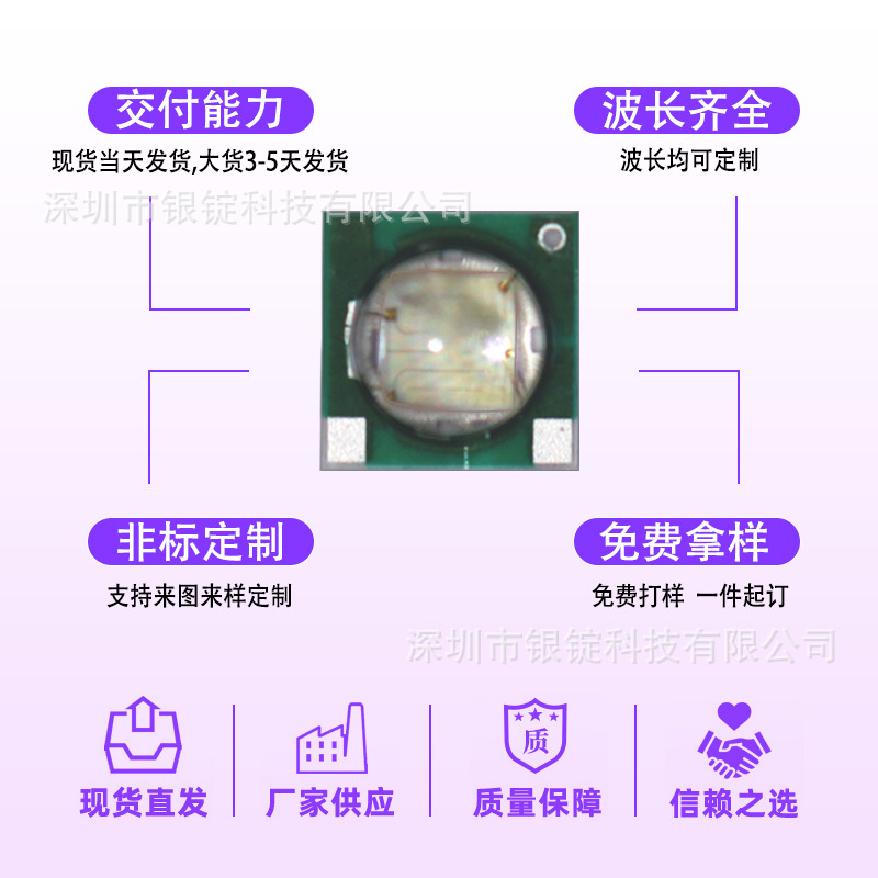 ����ֱ��3535���� 1-3W�����̹��մ���Ƭled�����������