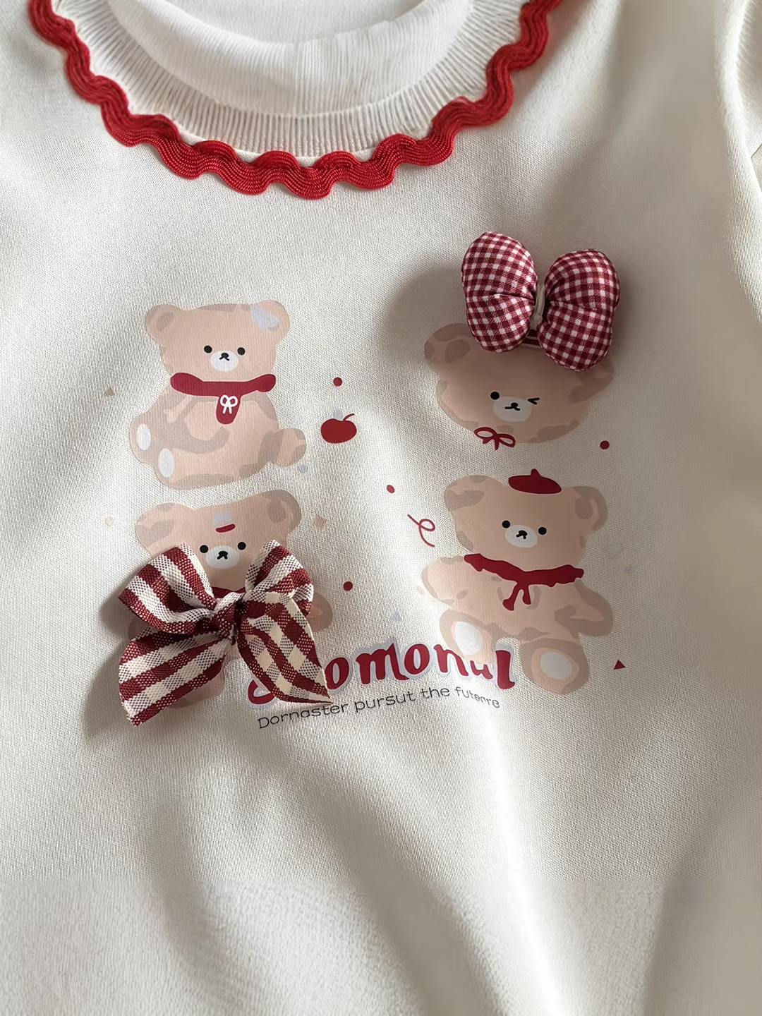 2025 otoño y invierno nuevos niños de 1 - 3 años de edad camiseta de algodón y camiseta gruesa un tipo de deporte