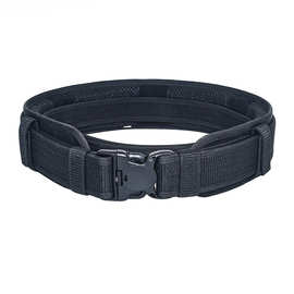 户外执勤战术腰带尼龙腰带男士迷彩服装备尼龙外腰带训练执勤腰带