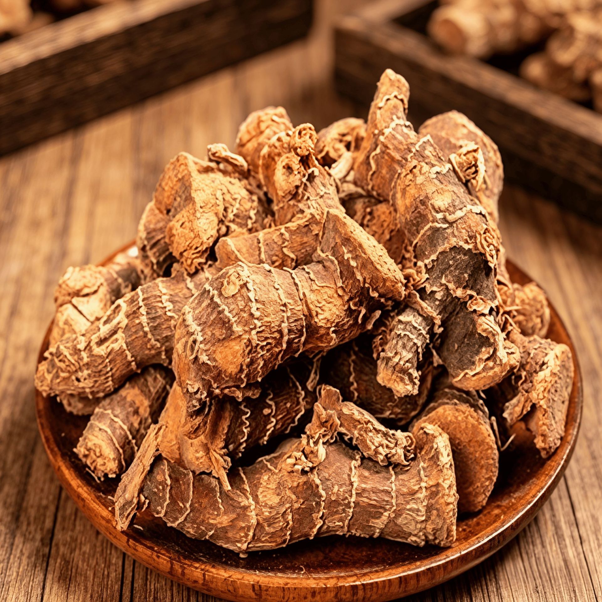 Dried Galangal Root Slices Gao Liang Jiang 500g Alpinia officinarum Aromatic Spice for Braising Stews and Hotpot preparation