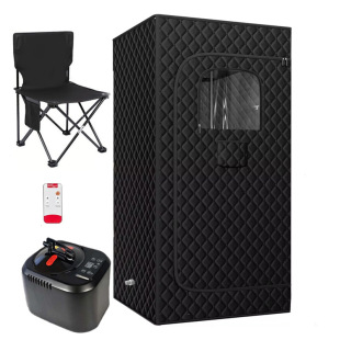 Foreign Trade Cross-Border Quadrilateral Steam Room Full Body Foldable Household Sweat Box Sauna Steam Box Polygon
