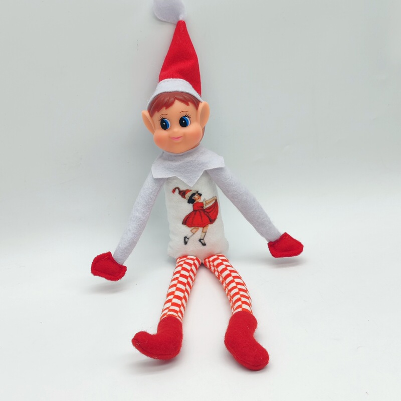 外国貿易クロスボーダー本棚赤い人形エルフ人形クリスマスツリーペンダント長脚人形ぬいぐるみ男の子と女の子用|undefined