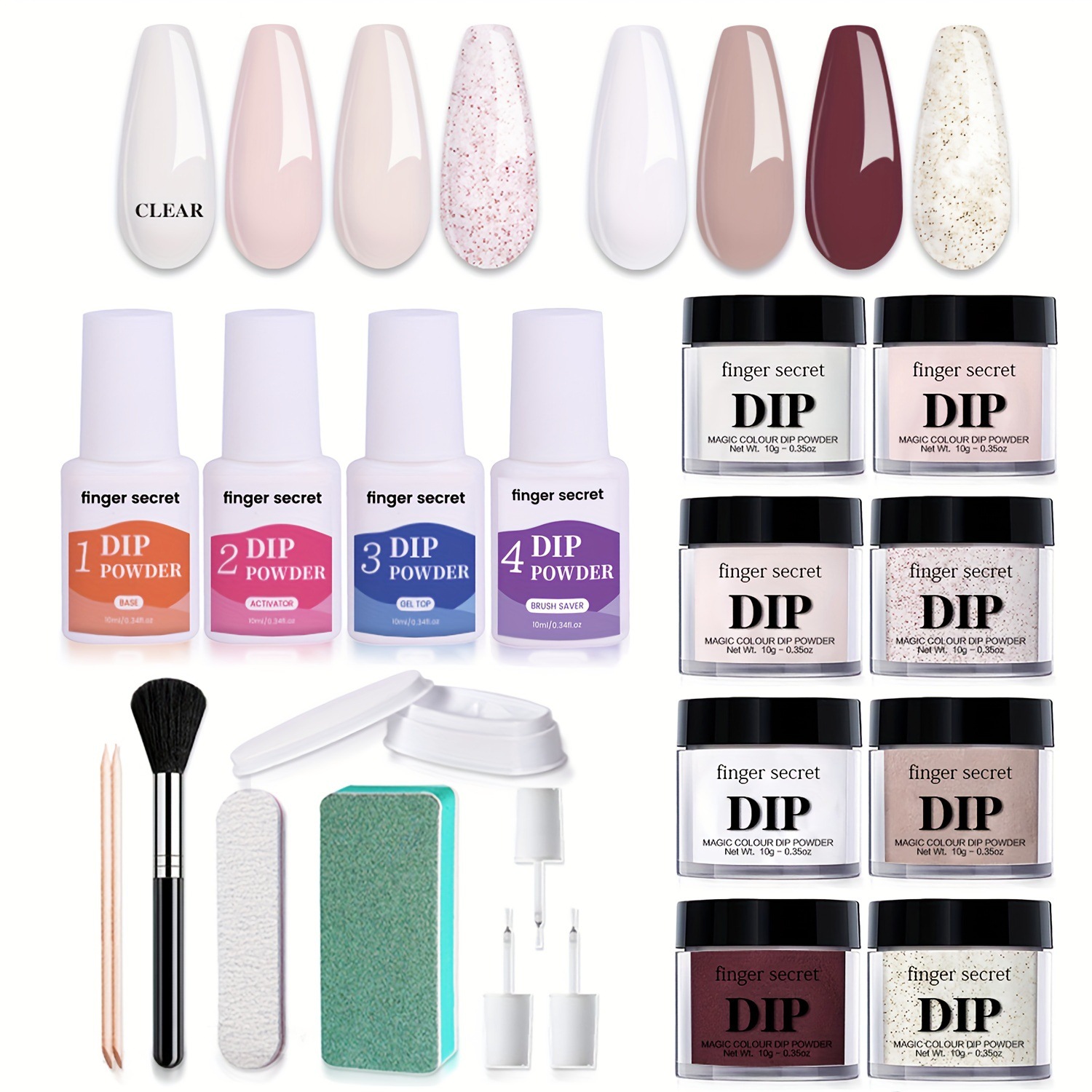 N01-8 컬러 침투 파우더 세트