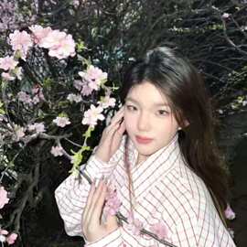 ZY78国潮牌粉色格子POLO领防晒衬衫女童春夏开衫设计感百搭衬衣