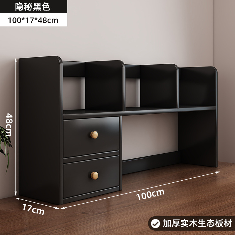 Estante de escritorio estante de almacenamiento de libros multicapa de escritorio estante de almacenamiento de libros ilustrados en escritorio de oficina doméstico