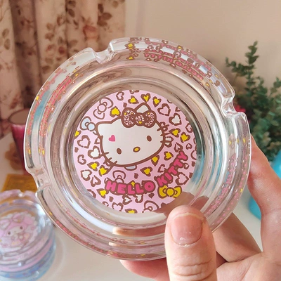 Ashtray for Girls, Home Use Car ashtray - leopard-print-kt