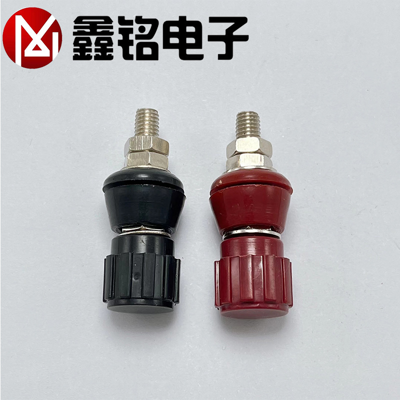 接线柱JS-107 连接器 接线端子芯 5MM 电源连接器 镀镍 铁