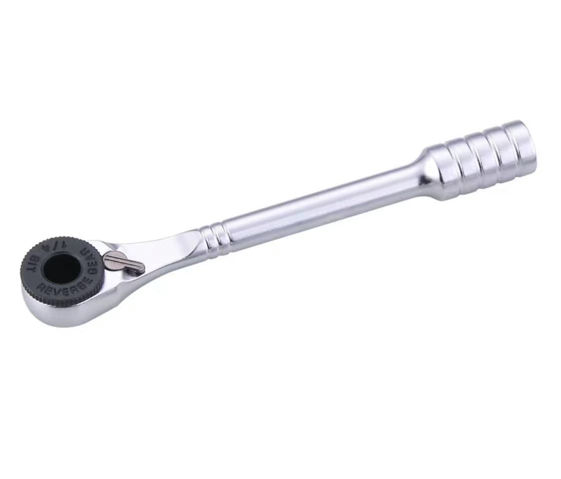 Dual-propósito trinquete de mango corto llave mini herramienta portátil multifuncional tornillo rápido perforación manguito conjunto de reparación de automóviles