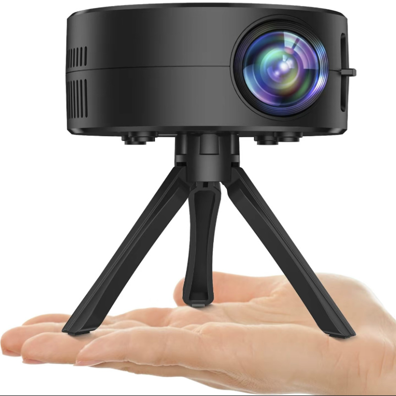 Cross-border foreign trade YT200 home projector miniature portable mini portable small children's mobile phone projection screen