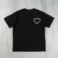 Black with White Print (Short Sleeve)
