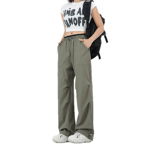 Soft Shell American Work Pants for Men and Women Spring Summer Autumn Winter Quick Dry Wide Leg Paratrooper Pants Casual Straight Leg Pants Travel Pants