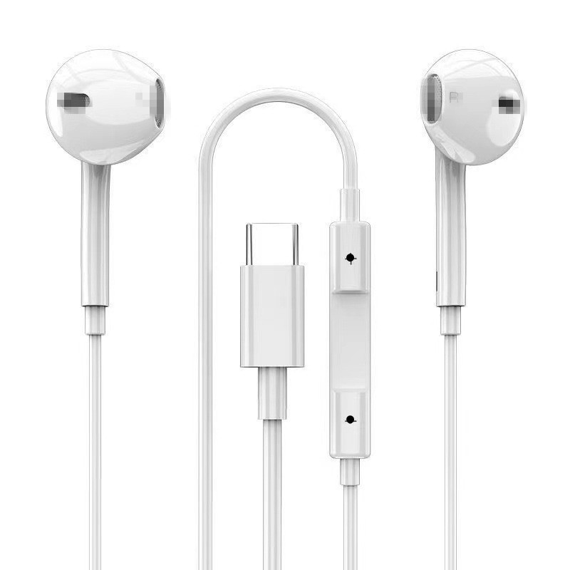 Applicable typec wired headset Huawei Samsung digital call wire control headset Typec in-ear mobile phone headset