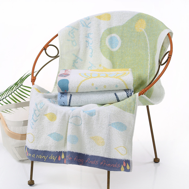 Beach Towel Printed Supplies Extra Thickened Soft Absorbent Household Adult Towel Wholesale Swimming Beach Towel