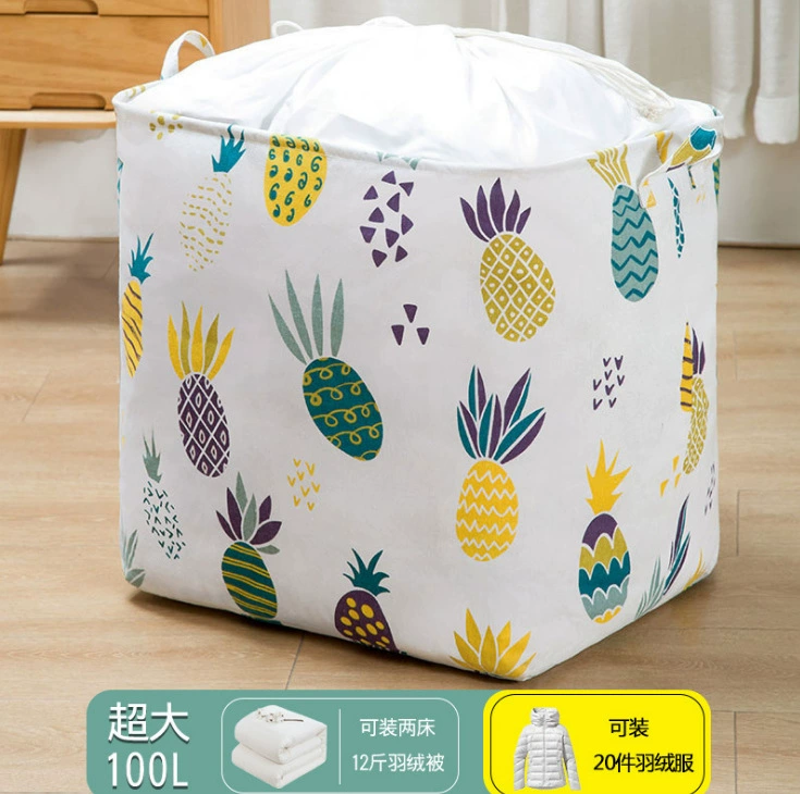 Duvet, storage basket, cloth, storage bag for home use