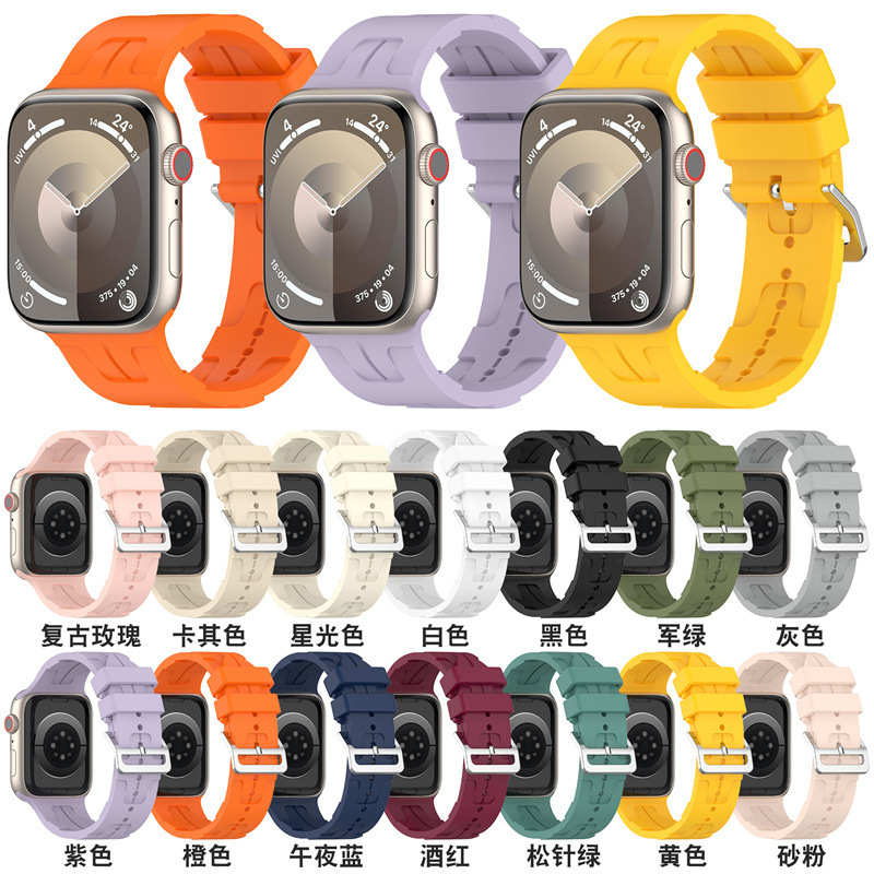 for apple watch apple iwatch 98765432se hermes silicone replacement strap for apple watch apple iwatch 98765432se hermes silicone replacement strap