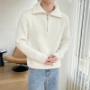 2022 new pattern High-quality Sweater sweater T-shirts Socket Solid Large zipper jacket