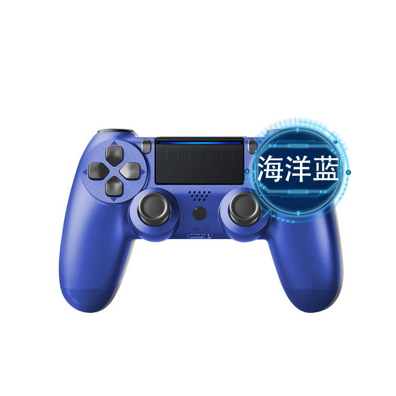 Ventas directas de fábrica Ps.4 controlador de pc de mango inalámbrico vibración de seis ejes giroscopio somatosensorial Bluetooth P4 gamepad