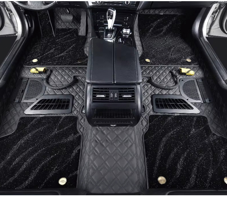 360 Aviation-Grade Soft Car Floor Mats, 360-Degree Full-Coverage Floor Mats, Suitable for Any Car Model, Available for Dropshipping