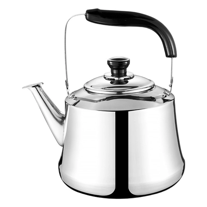 Немагнитный звуковой чайник из нержавеющей стали утолщенный газовый свисток большой емкости для кипячения чайник индукционная плита газовая плита чайник
