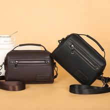新款男包单肩包多功能软皮小包潮男单肩包商务休闲斜挎包手提包男