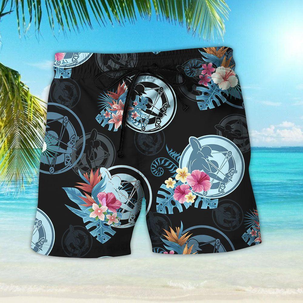 Beach Pants Men's plus size Quick-drying Loose Thin Men's Shorts Sports Casual Flower Pants Amazon Explosions