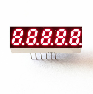 0.32/0.31寸5位高亮红光数码管3251AS/BS 3521数码管五位0.32