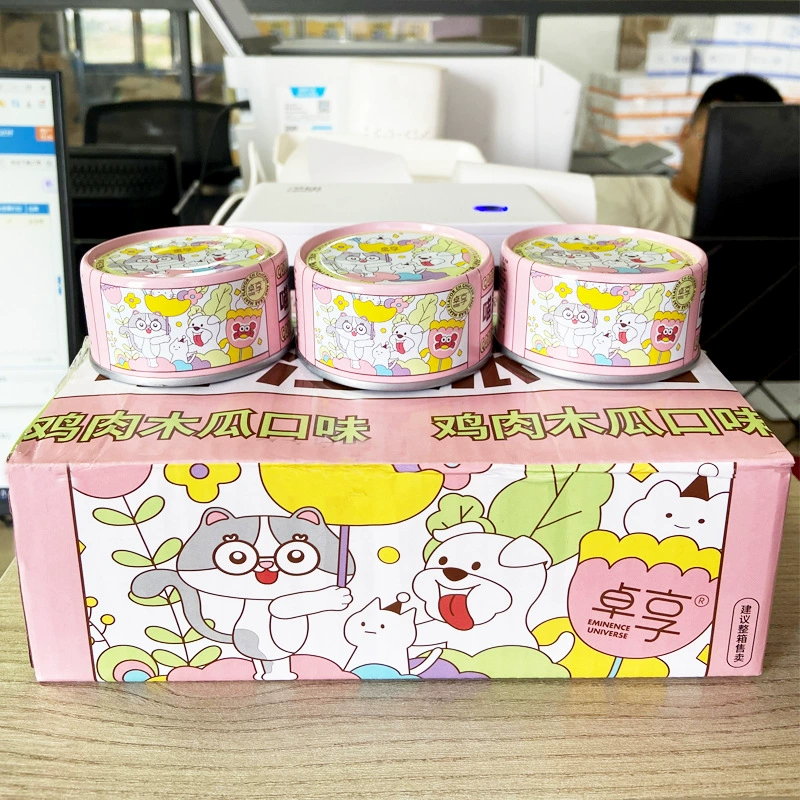 Zhuoxiang Meow Wang банки собака кошка универсальные банки здоровое питание закуски красота волосы уход за кожей банки оптом