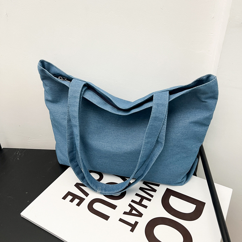 Pazy Wind Personality Tote Bag2024 nuevo bolso de gran capacidad de moda ligero retro minimalista bolso de hombro