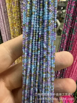 Zərgərlik ara hissələri – Jewelry Accessories, Source Faceted Zircon - new-gradient-color-21