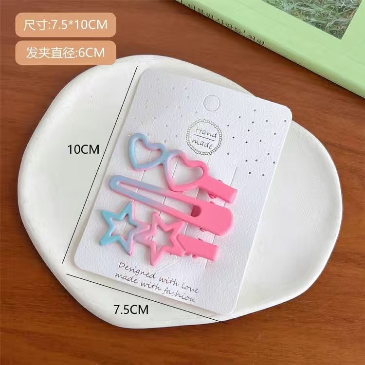 5063#5 Pentagram-Pink Blue