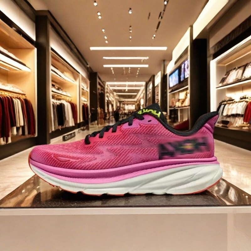 クロスボーダー HOKA クリフトン 9 世代スポーツ ランニング シューズ、男性と女性用、通気性のあるクッション性のあるハイキング シューズ Clifton 9 世代|undefined