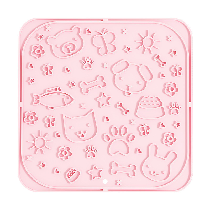 스퀘어 릭 패드 [핑크]